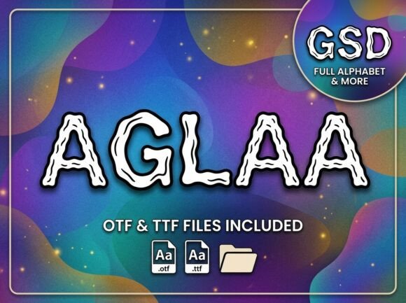 Aglaa: A Fluid Display Typeface