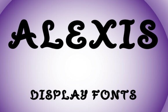 Alexis Font: Playful Display for Web Design