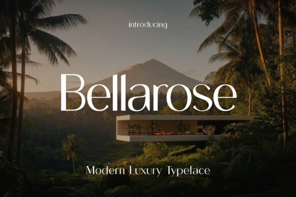 Bellarose: A Luxe Font for Bold Campaigns