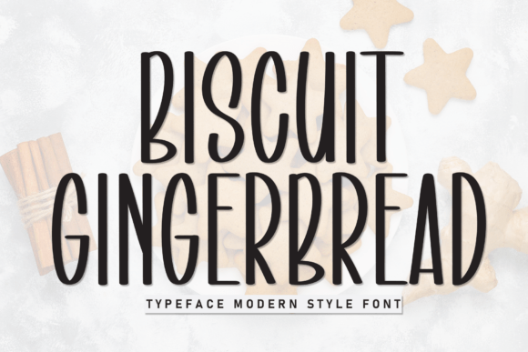 Biscuit Gingerbread Font