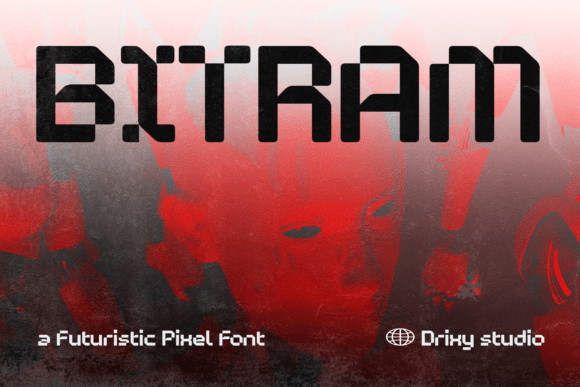 Bitram: A Futuristic Display Font