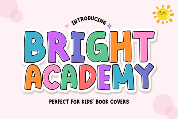 Bright Academy Font for Web Design
