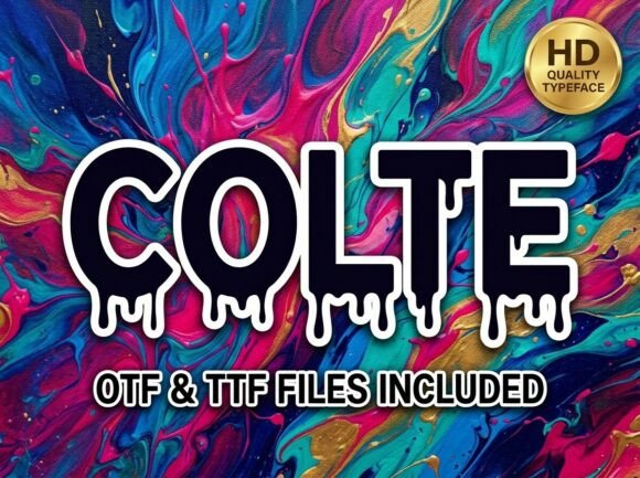 Colte: A Bold Display Font