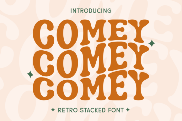 Comey Font: Retro Display Power