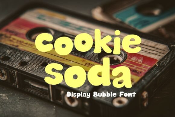 Cookie Soda Font for Bold Branding