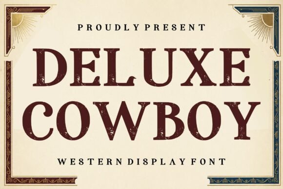 Deluxe Cowboy Font for Bold Branding