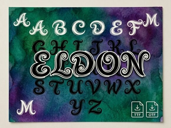 Eldon Font: Ethereal Typography for Web Design