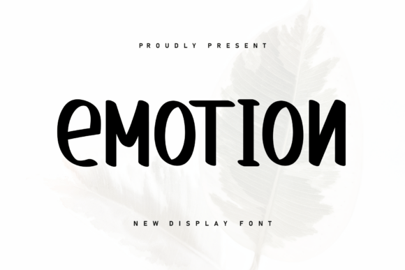 Emotion Font for Web Design