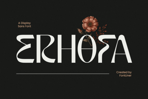 Erfoha: A Premium Display Font for Creative Campaigns
