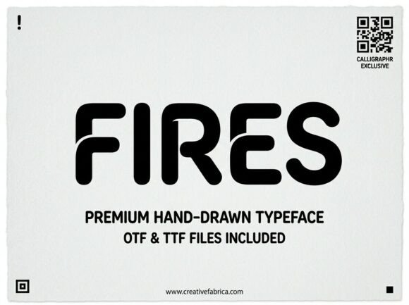 Fires Font: Bold and Eye-Catching