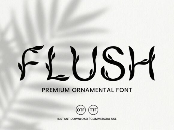 Flush Font: Free Download & Design