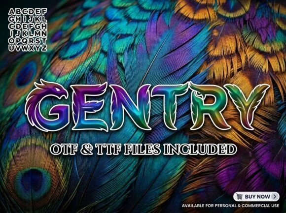 Gentry: A Display Font for Bold Branding