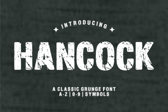 Hancock Font for Bold Campaigns