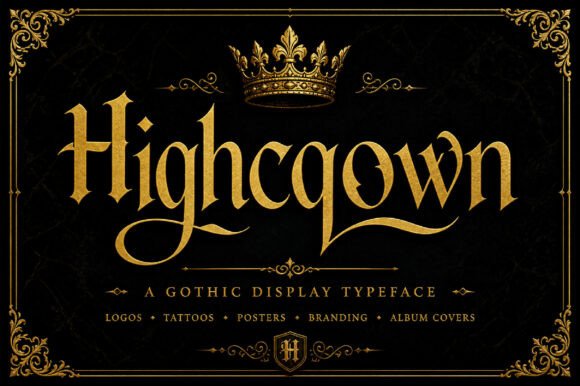 Highcrown Font: Bold and Elegant
