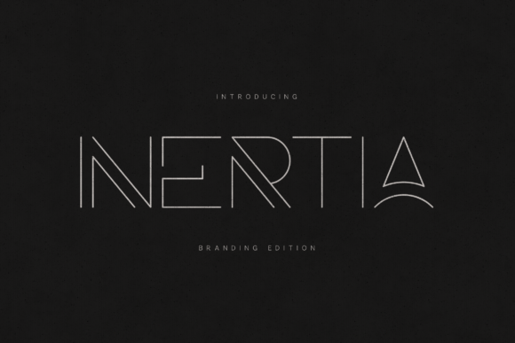 Inertia Branding Edition Font