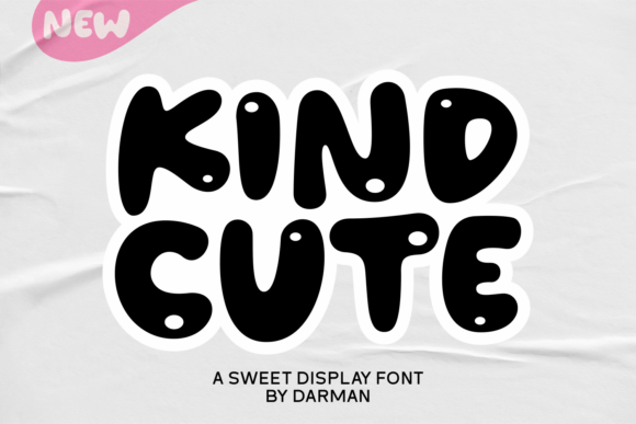 Kind Cute Font for Creative Projects