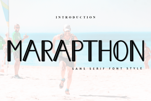 Marapthon Font for Creative Projects