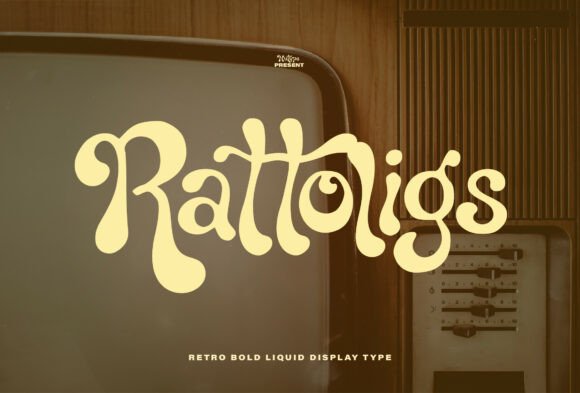 Rattoligs Font: Bold Display Style