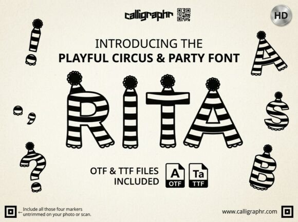 Rita: A Cozy Font for Business Branding