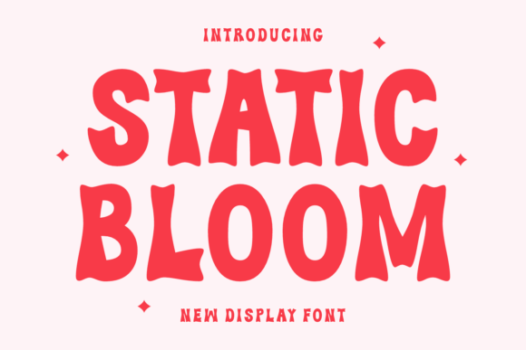 Static Bloom Font for Bold Branding