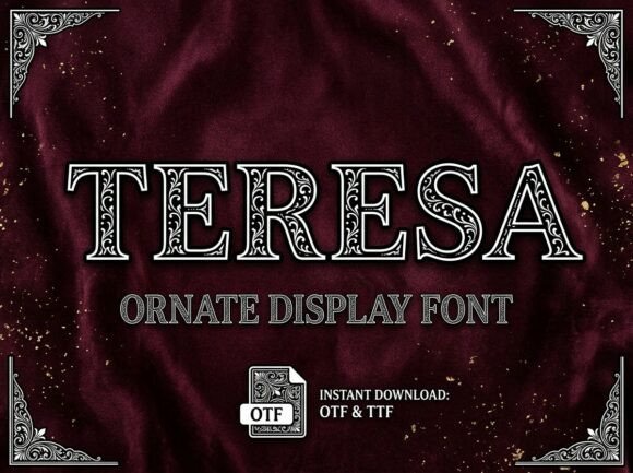Teresa: A Bold Font for Creative Projects