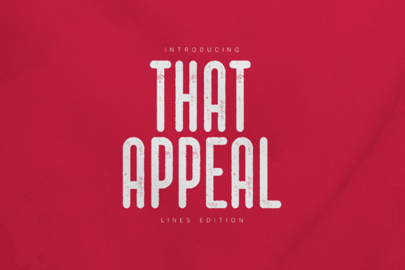 That Appeal Font for Bold Web Design