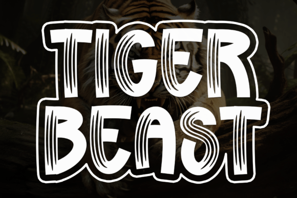 Tiger Beast Font for Bold Branding