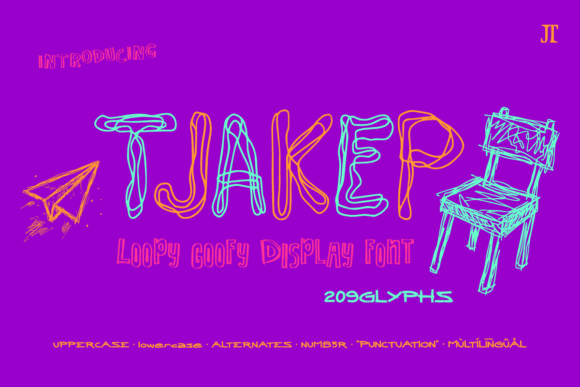 Tjakep Font for Creative Campaigns