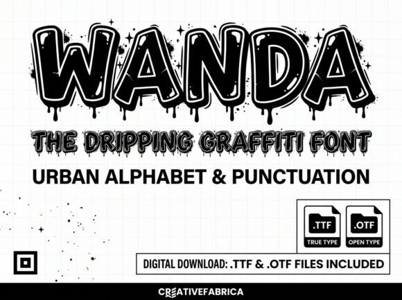 Wanda: A Bold Display Font for Creative Projects