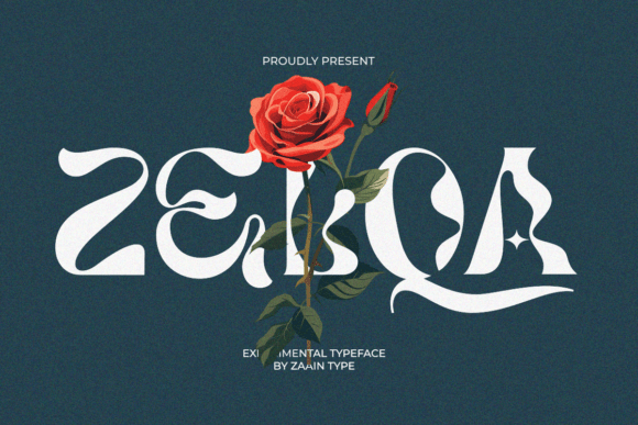 Zelqa: A Bold Display Font for Creative Makers